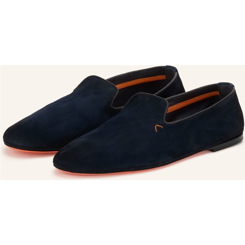 Santoni Slipper Charmin blau