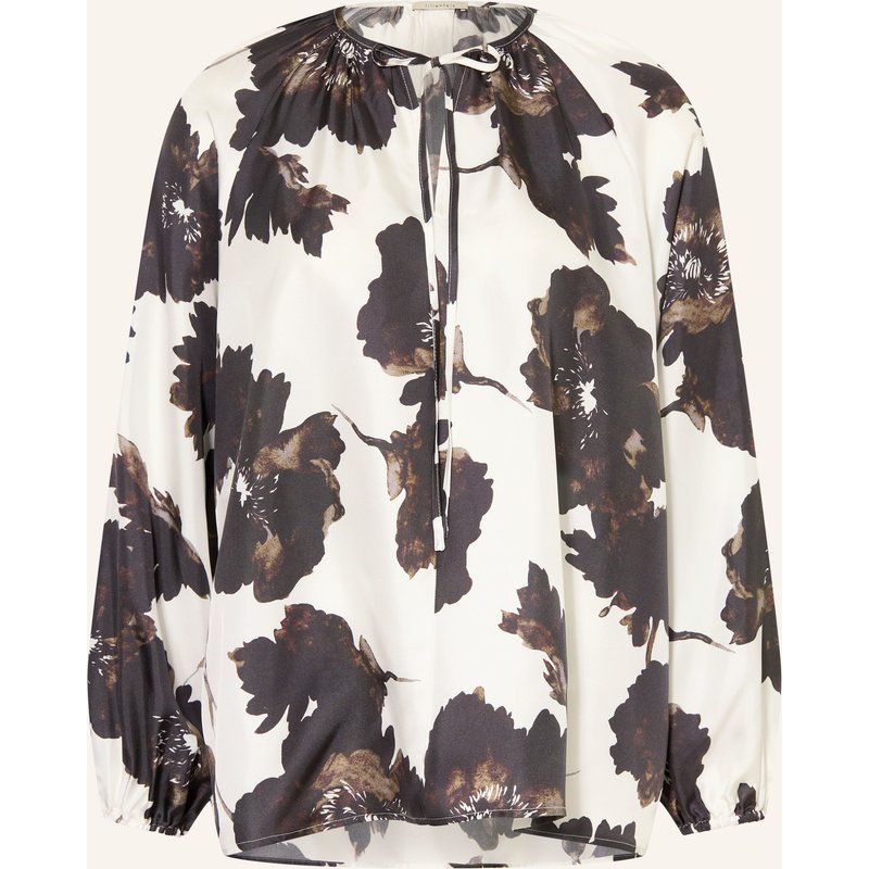 Lilienfels Blusenshirt Aus Seide weiss