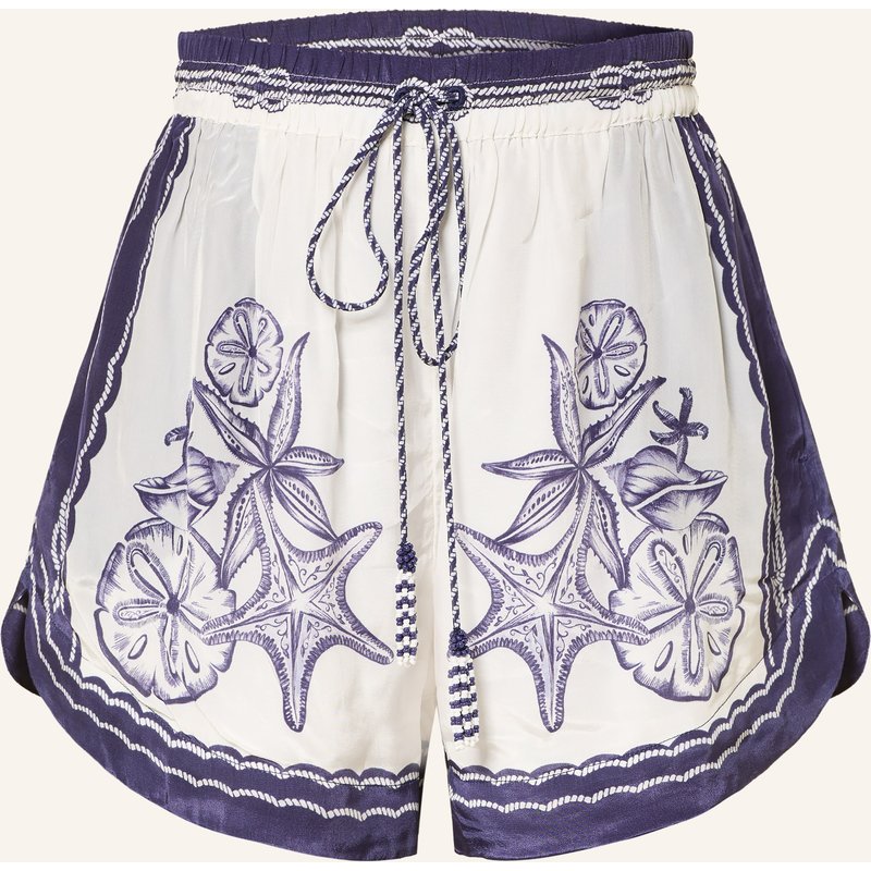 Farm Rio Satinshorts blau