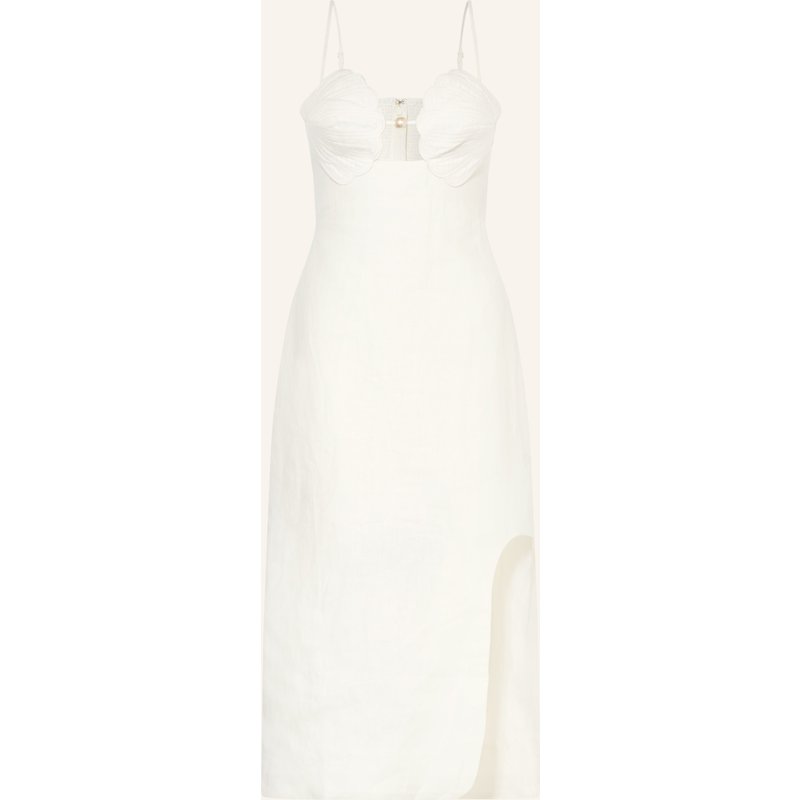 Farm Rio Leinenkleid weiss