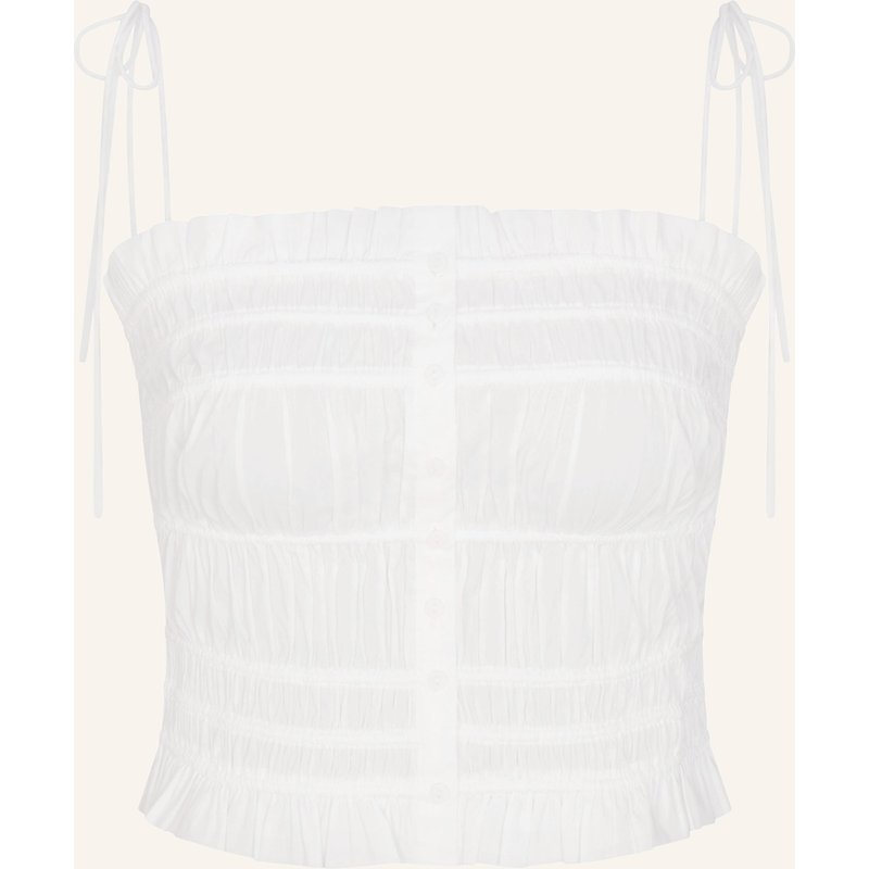 Skims Schlaftop Poplin Apparel weiss