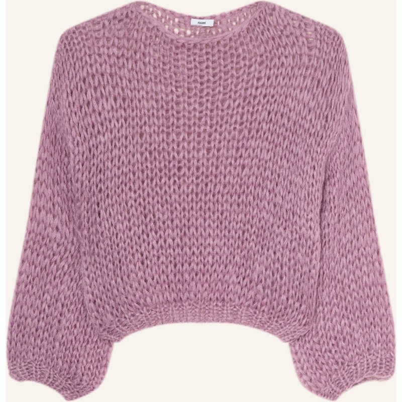 Maiami Pullover Mit Mohair lila