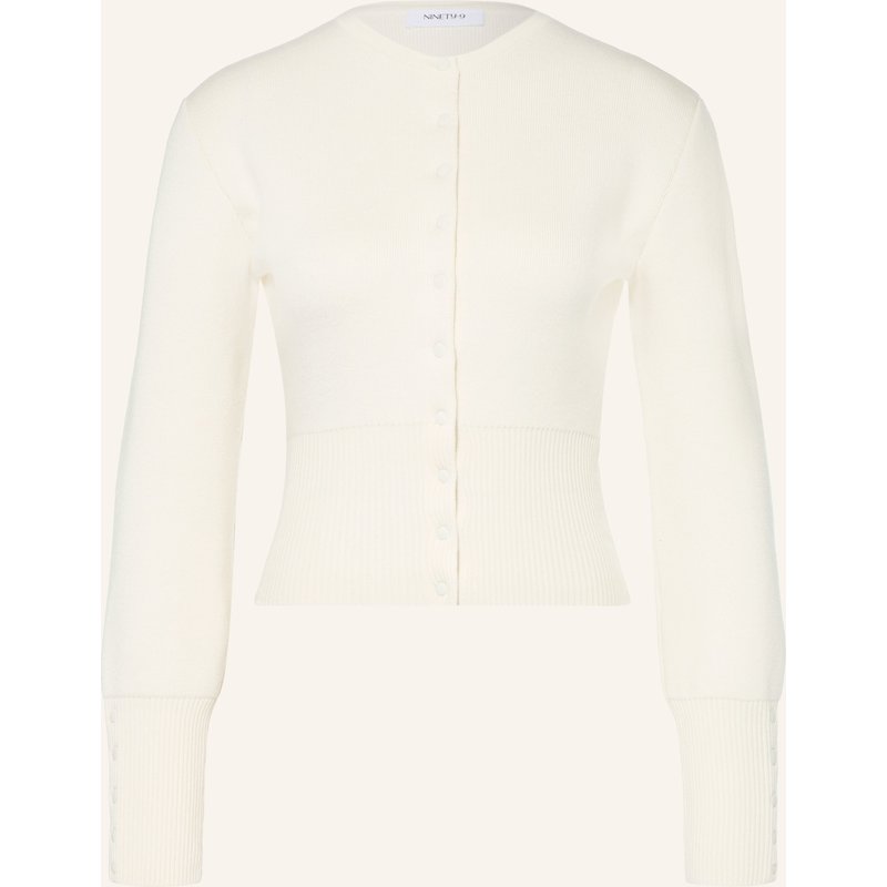 Ninety-9 Strickjacke Faye weiss