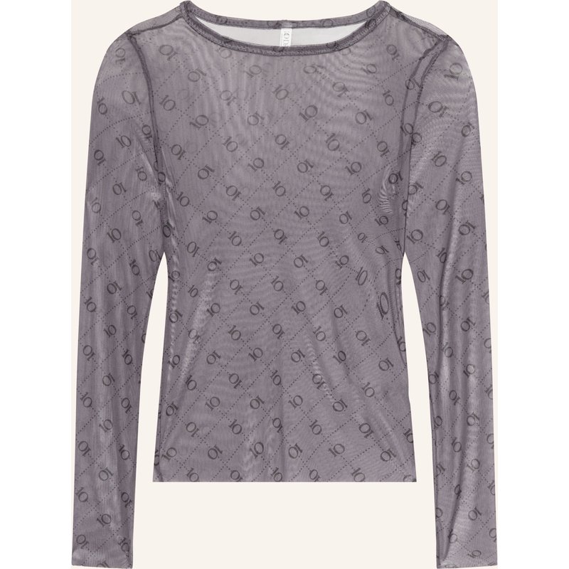 10days Longsleeve Aus Mesh blau