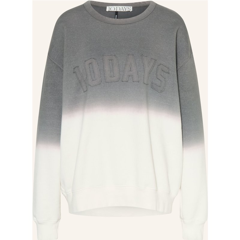 10days Oversized-Sweatshirt grau