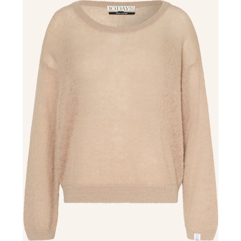 10days Pullover Mit Alpaka beige