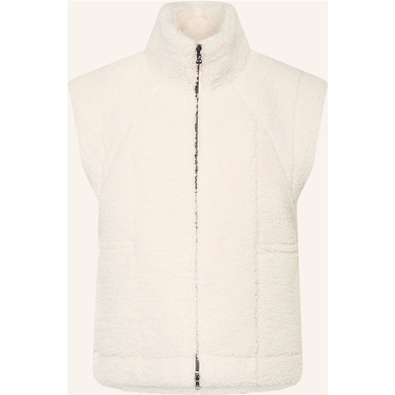 Bogner Teddyfell-Weste Kylie weiss