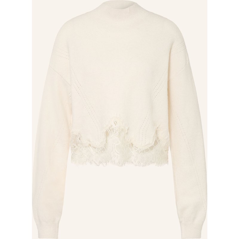 Guess Pullover Hayden Mit Spitze grau