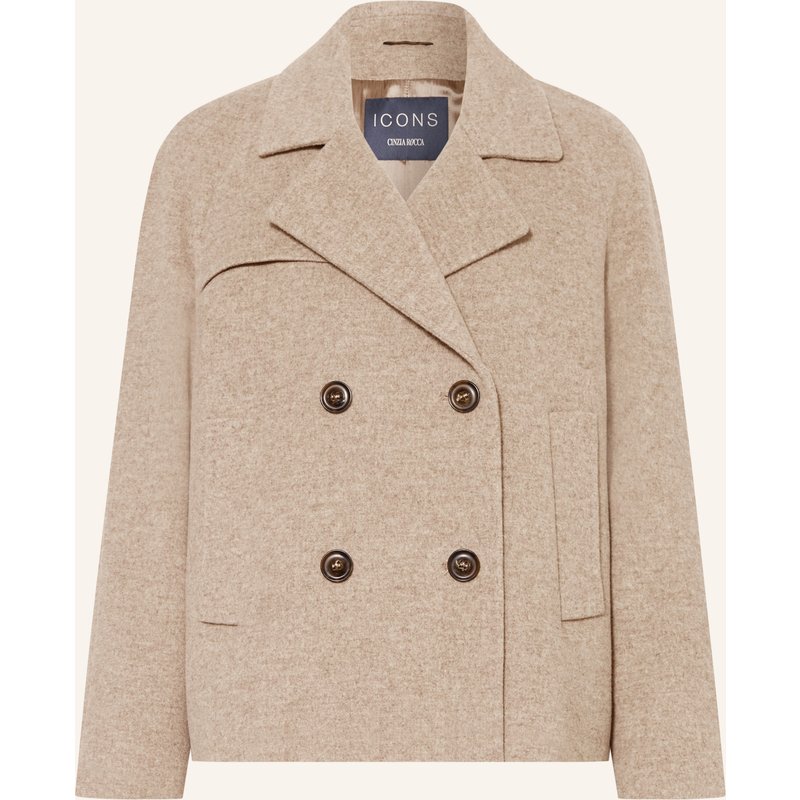 Icons Cinzia Rocca Cabanjacke beige