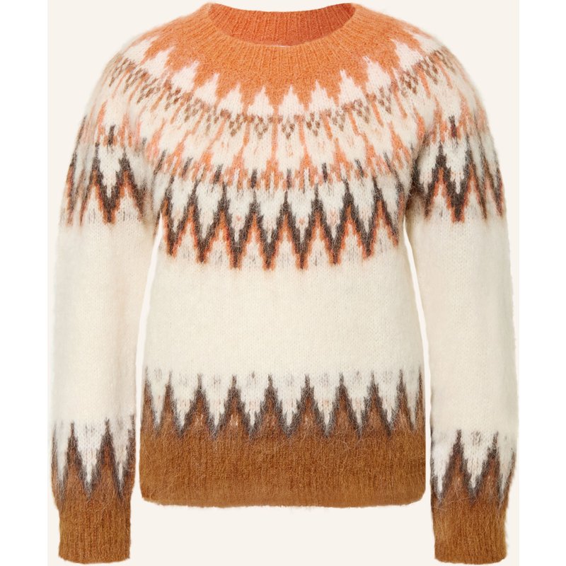 Darling Harbour Pullover Mit Alpaka weiss