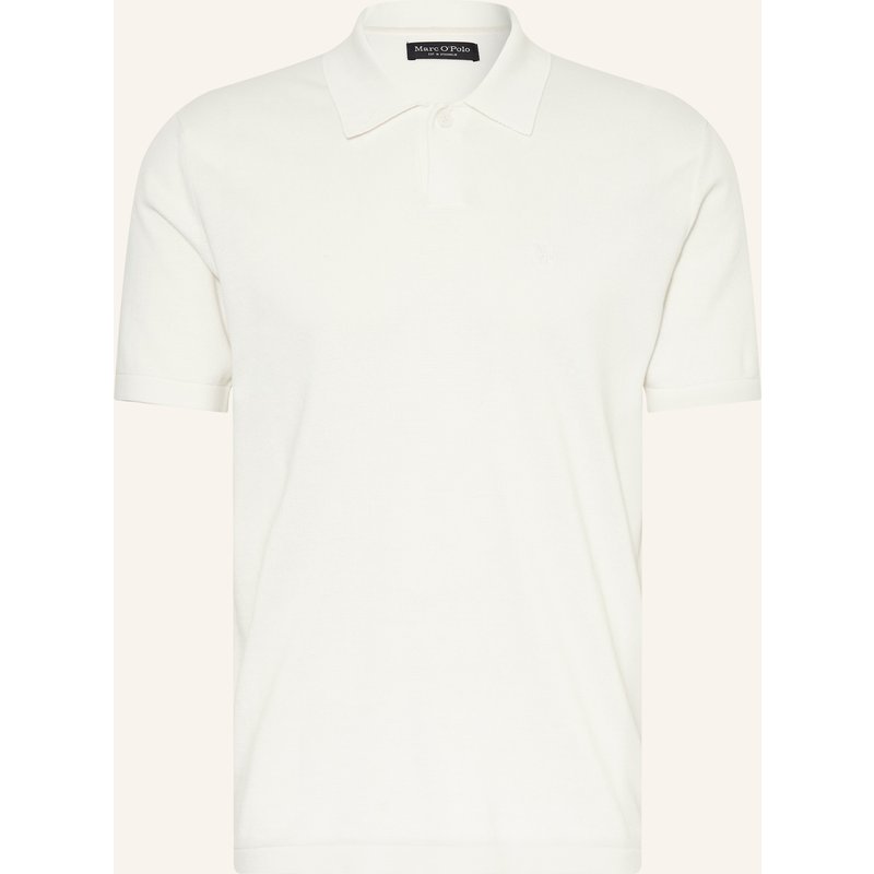 Marc O'polo Piqué-Poloshirt weiss