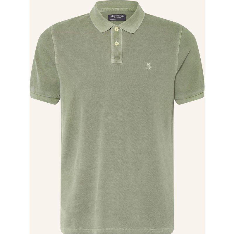 Marc O'polo Piqué-Poloshirt Regular Fit gruen