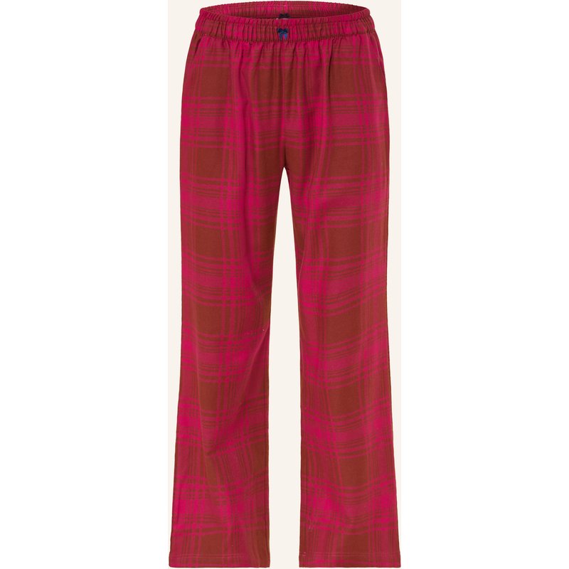 Short Stories Schlafhose Aus Flanell pink