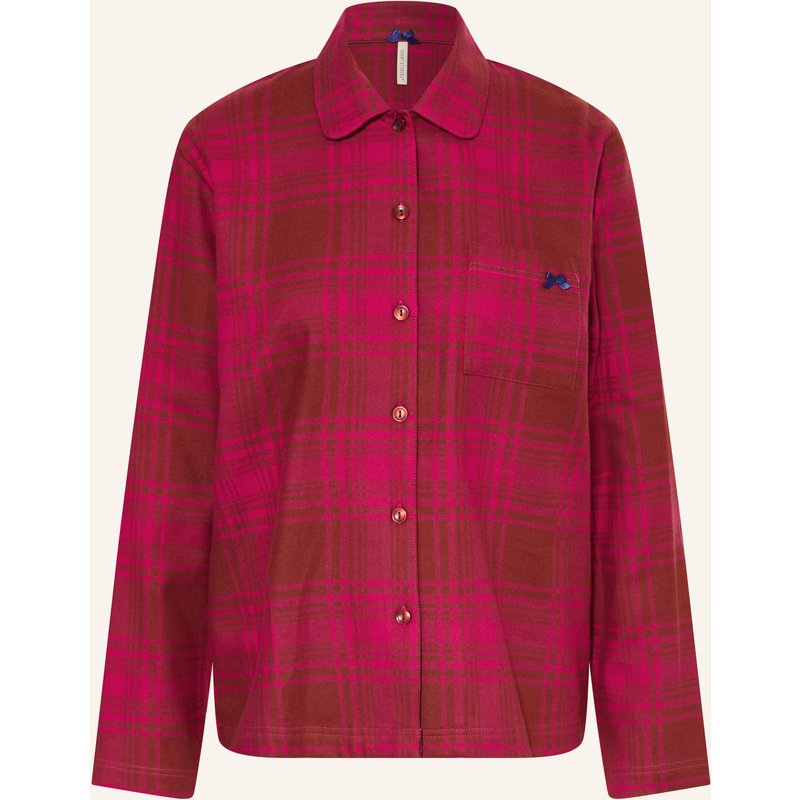 Short Stories Schlafshirt Aus Flanell pink