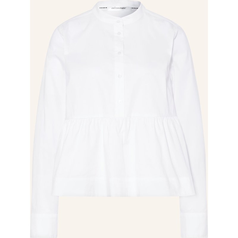 Co'couture Blusenshirt Poppycc weiss