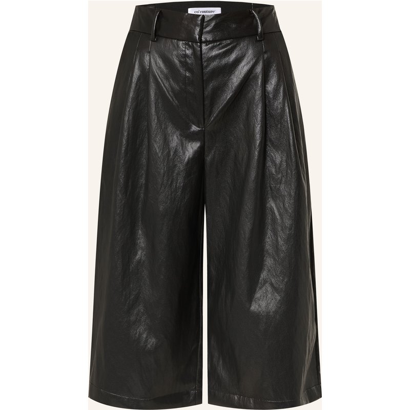 Co'couture Bermudas Gittcc In Lederoptik schwarz