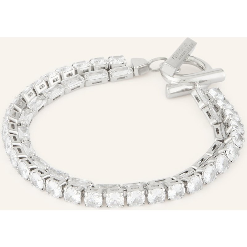 Ferragamo Armband Gancio Evo silber