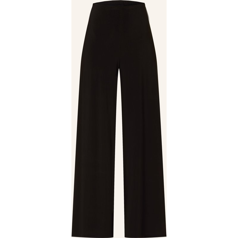 Norma Kamali Hose Bias schwarz