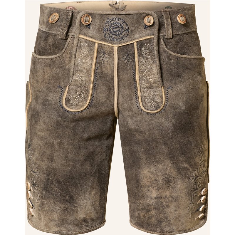Beckert Trachten-Lederhose Fcb-Champion braun