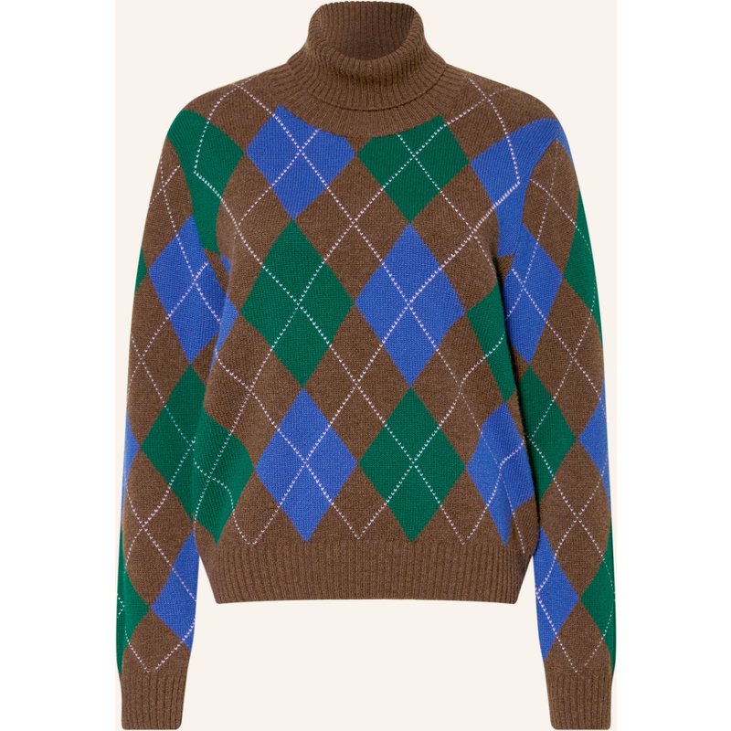 Sem Per Lei Rollkragenpullover Mit Cashmere braun