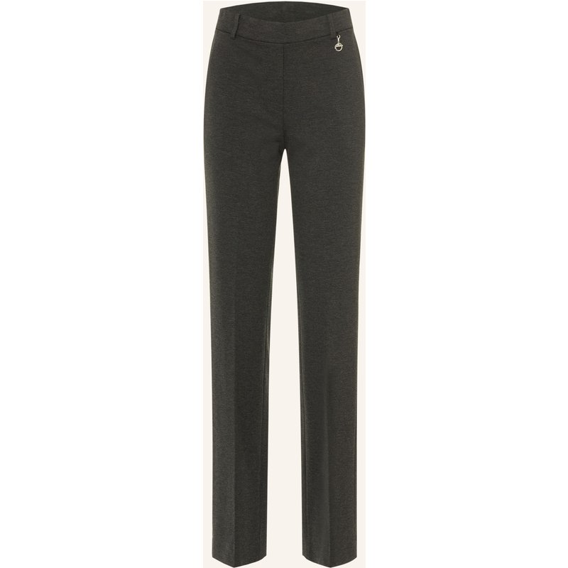 Sem Per Lei Bootcut-Hose Aus Jersey grau