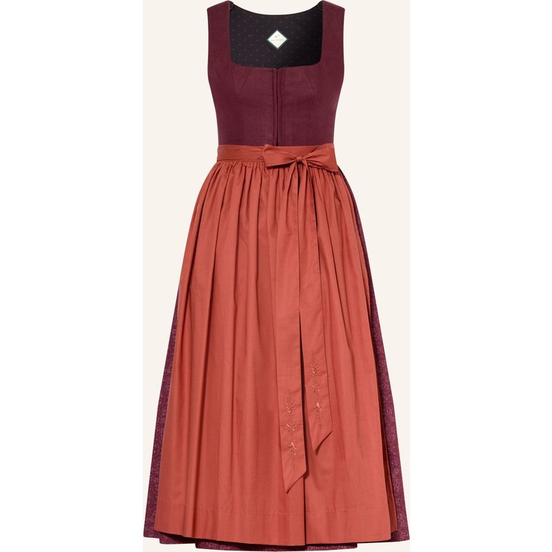 Waldorff Dirndl Lisa Aus Leinen lila