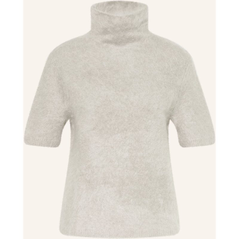 Soft Goat Strickshirt Aus Cashmere grau
