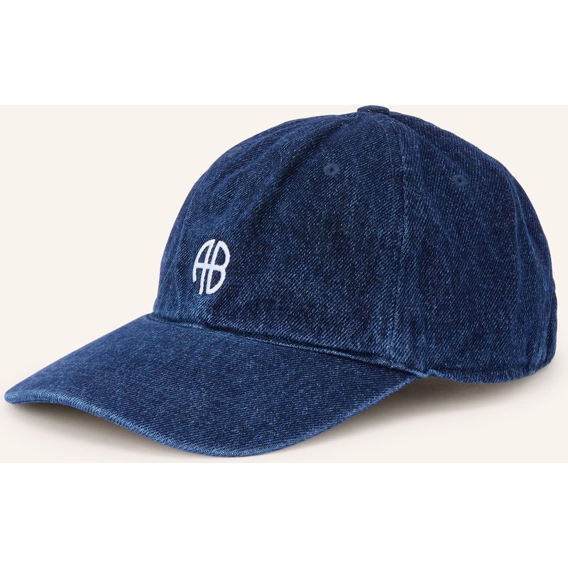 Anine Bing Jeans-Cap Jeremy blau