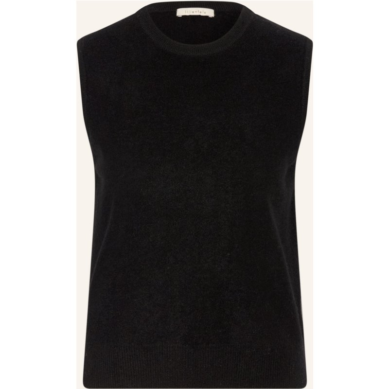 Lilienfels Pullunder Mit Cashmere schwarz