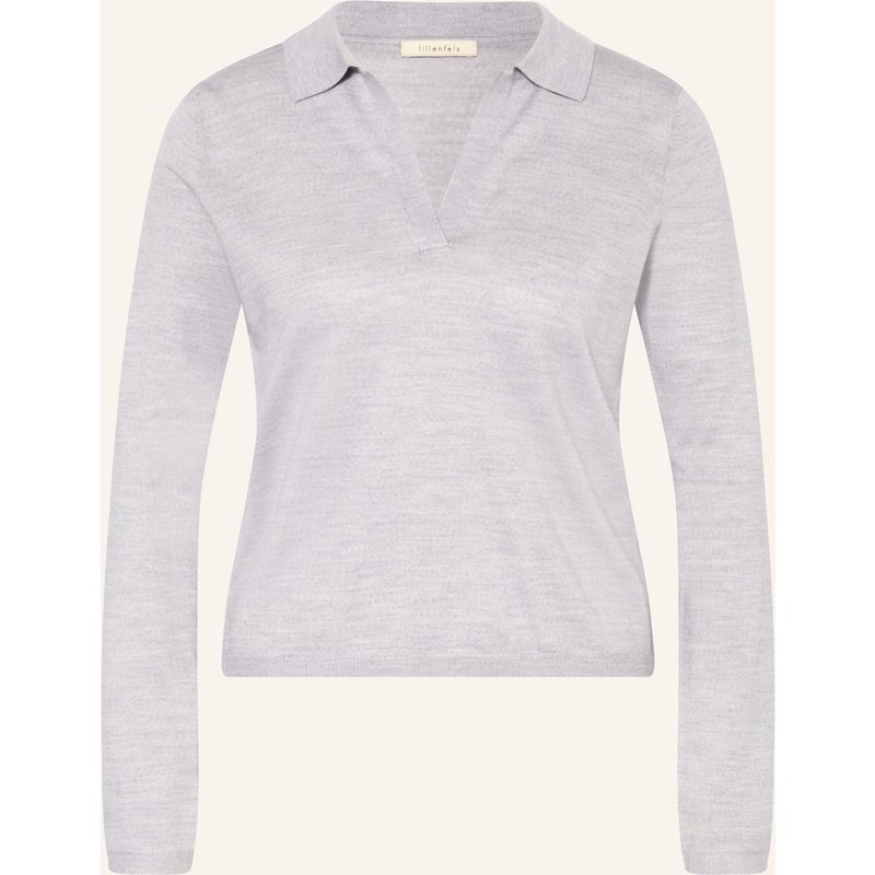 Lilienfels Pullover Mit Merinowolle grau