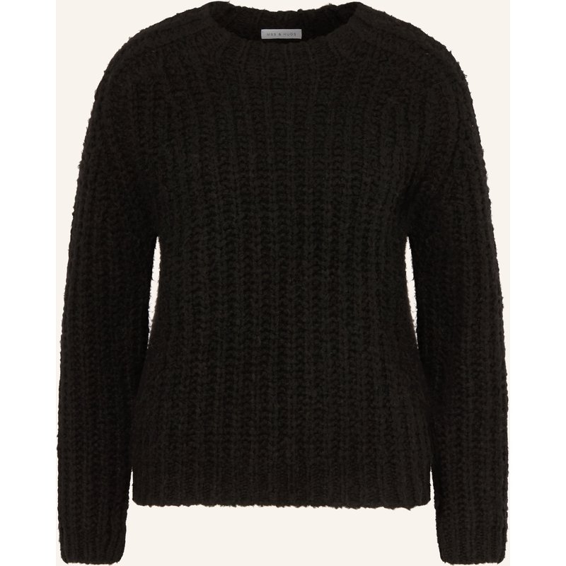 Mrs & Hugs Pullover Mit Merinowolle schwarz