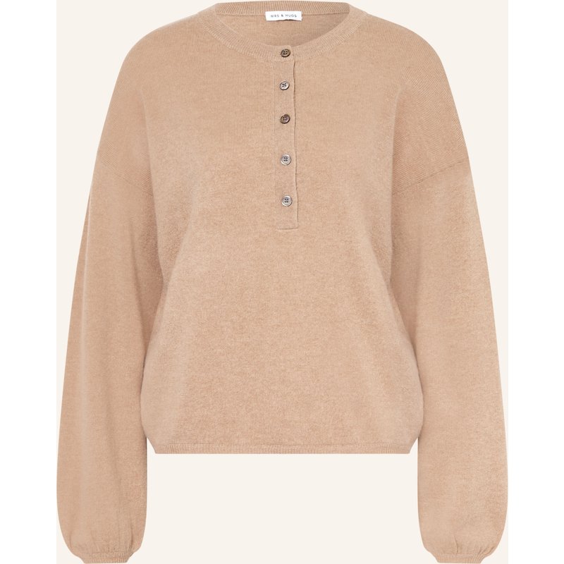 Mrs & Hugs Pullover Mit Cashmere beige
