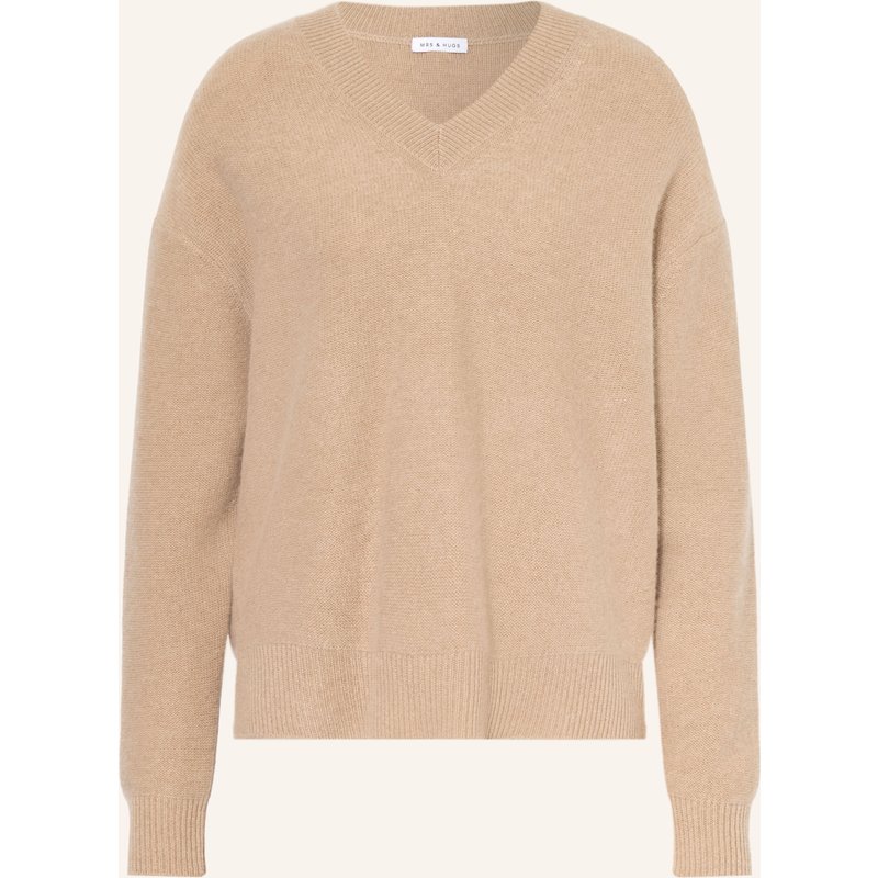 Mrs & Hugs Pullover Mit Cashmere beige