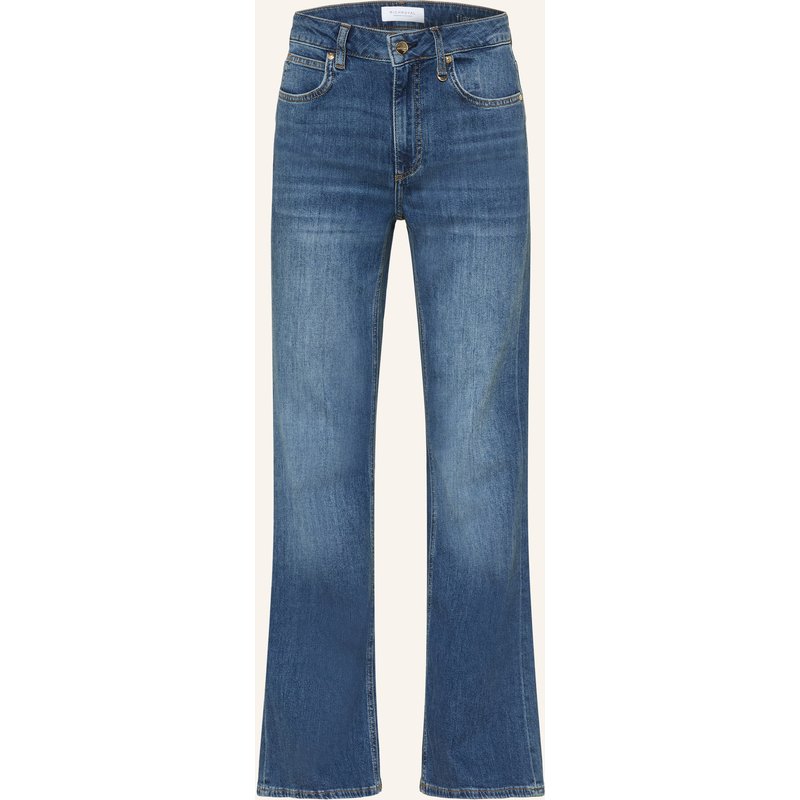 Rich & Royal Flared Jeans blau