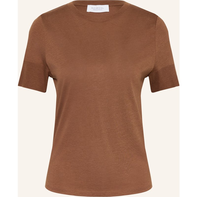 Rich & Royal T-Shirt braun