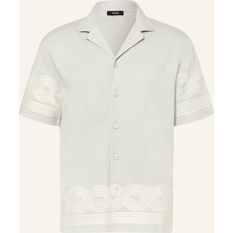 Reiss Kurzarm-Hemd Arden Comfort Fit gruen