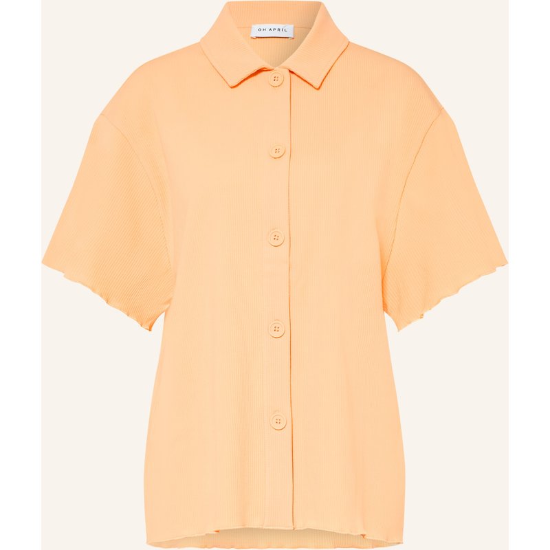 Oh April Hemdbluse Fleur Aus Jersey orange