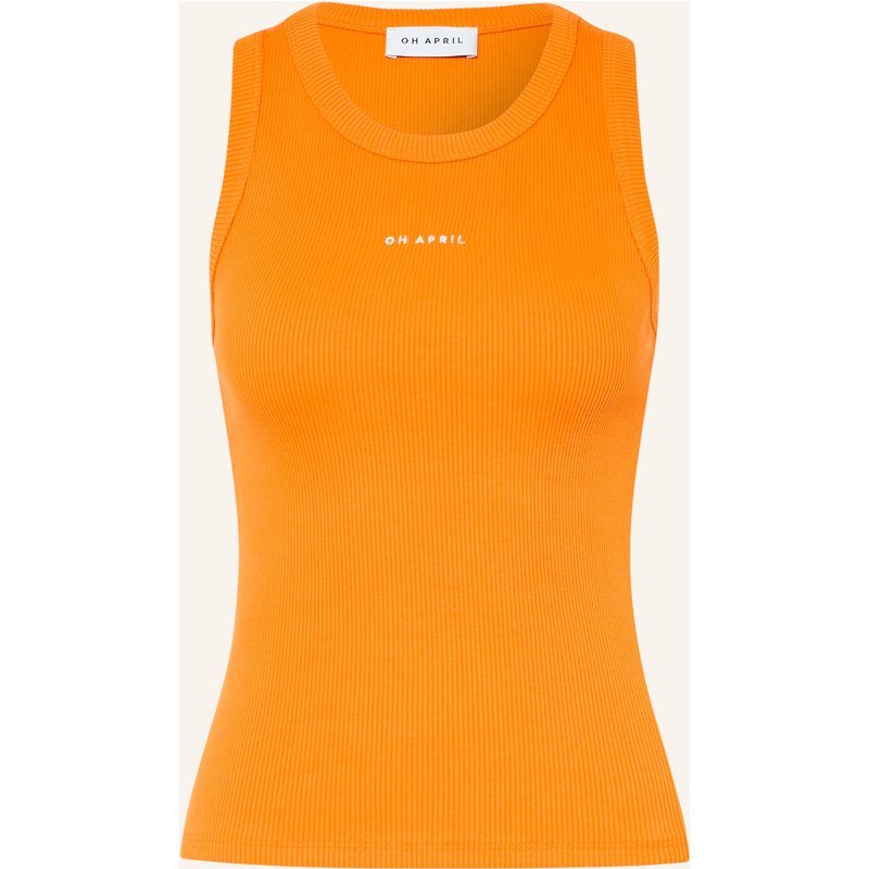 Oh April Top Dara orange