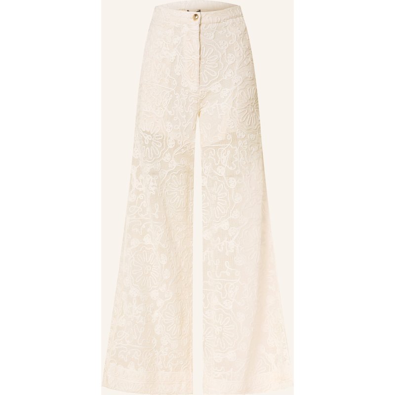 Maje Häkelhose weiss