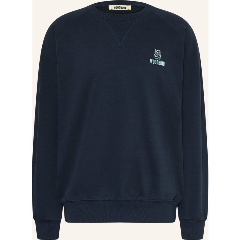 Woodbird Sweatshirt Wbzhang Lucky blau