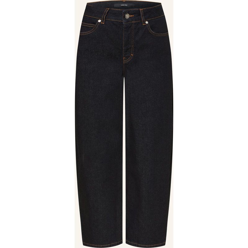 Someday Barrel Jeans Corah Curved blau