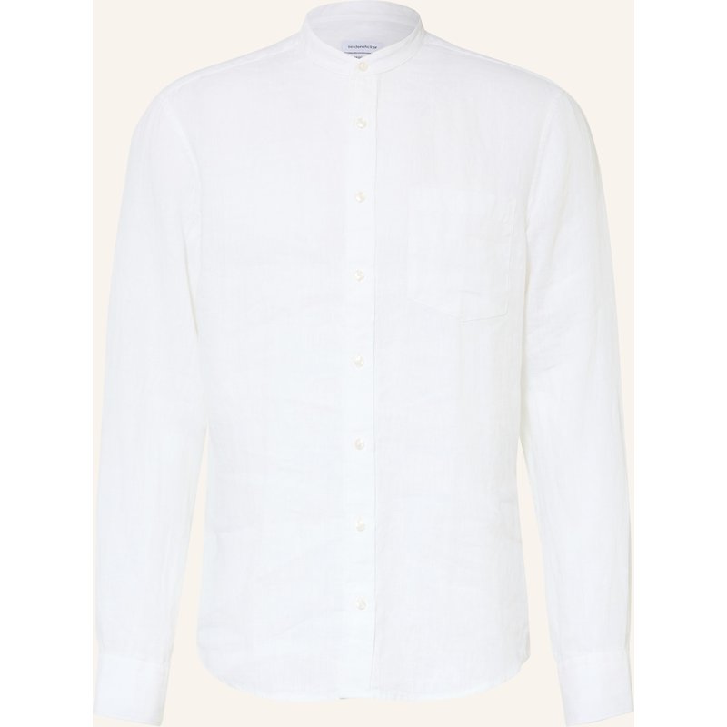 Seidensticker Leinenhemd Regular Fit weiss
