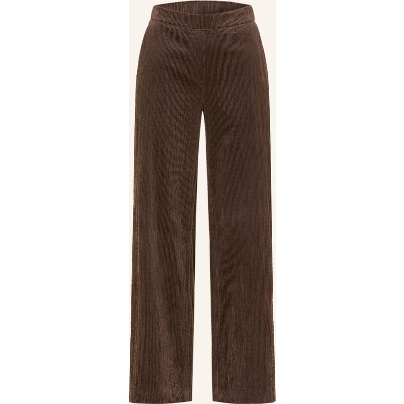 Opus Pants Cordhose Mucia Base braun