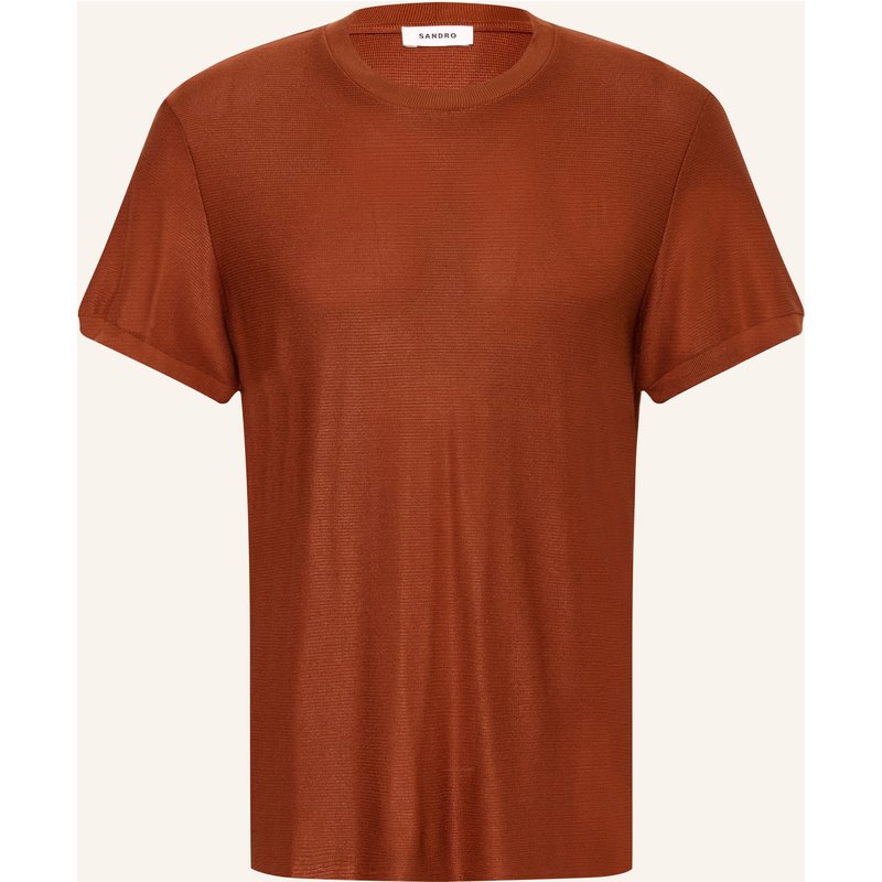Sandro Strickshirt braun