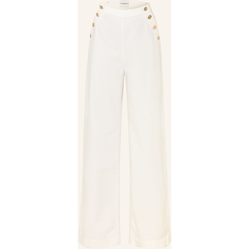 Claudie Pierlot Wide Leg Jeans weiss