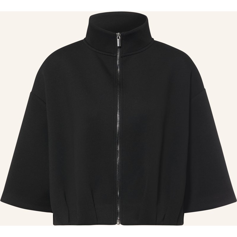 Opus Sweatjacke Galtos Mit 3/4-Arm schwarz