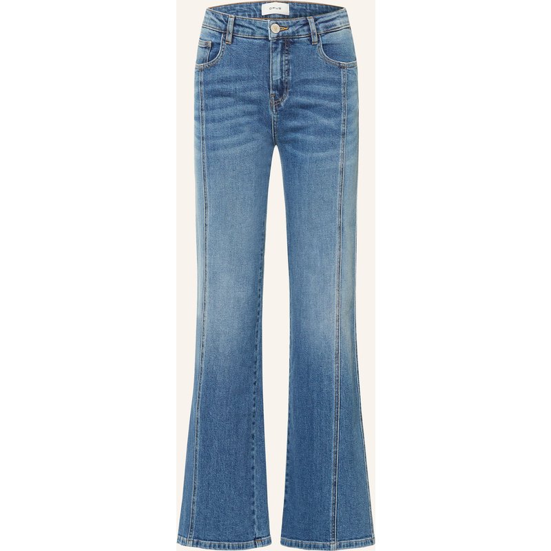 Opus Flared Jeans Miva Strong blau