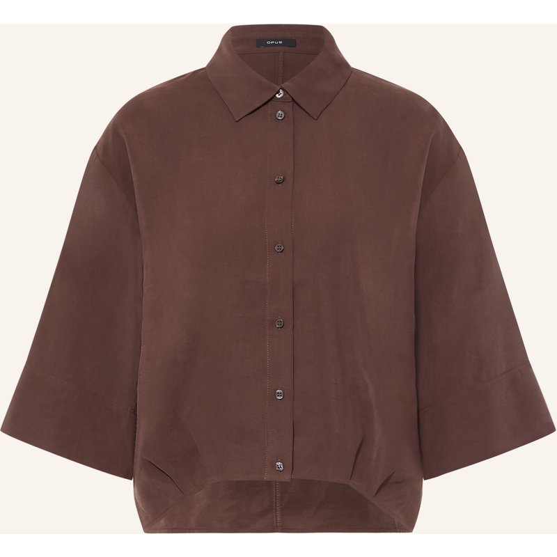 Opus Blusenshirt Fotori Mit 3/4-Arm braun