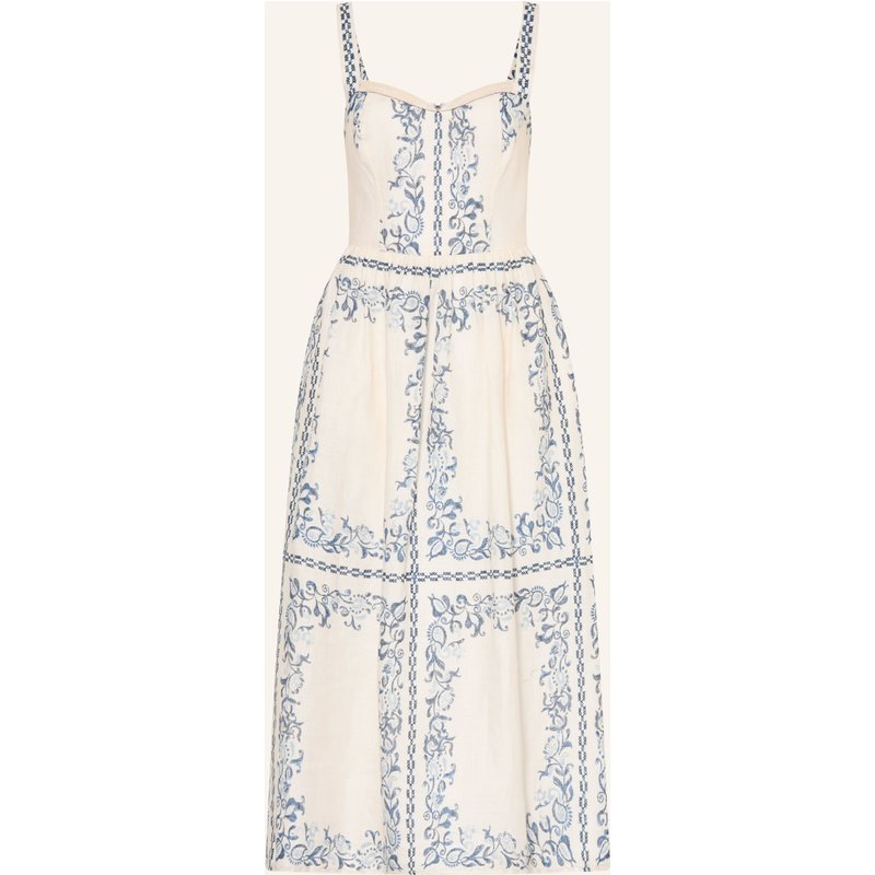 Claudie Pierlot Leinenkleid beige