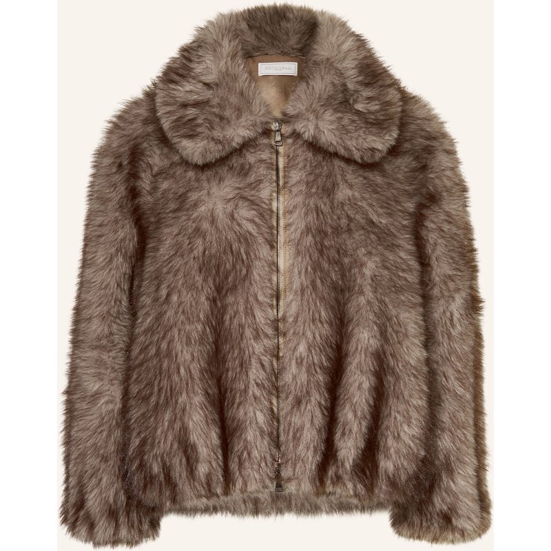 Antonelli Firenze Kunstfell-Jacke beige